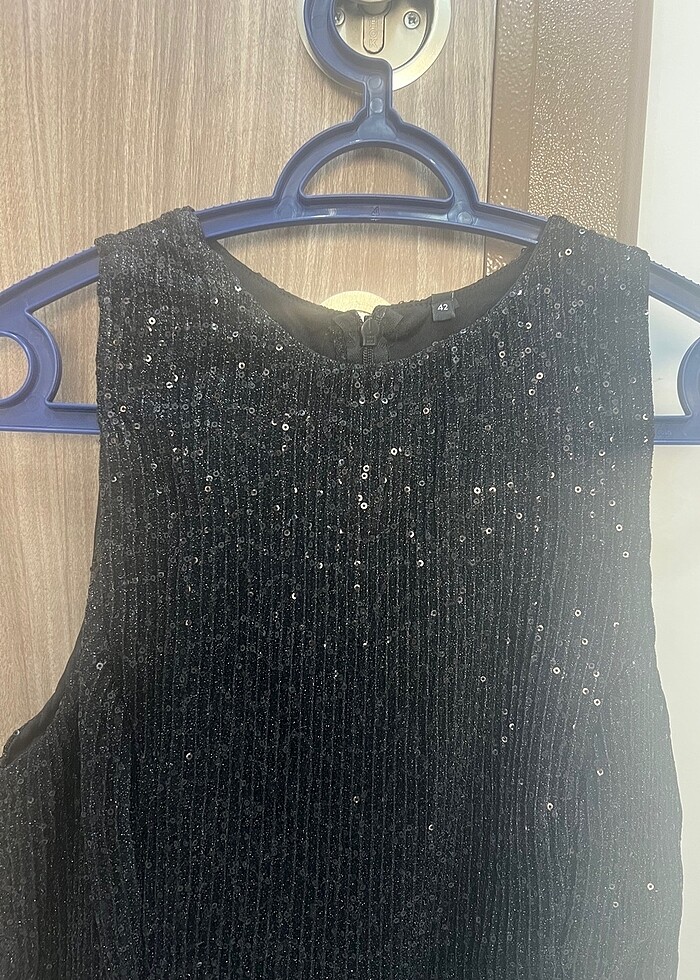 Payetli elbise - Görsel 3