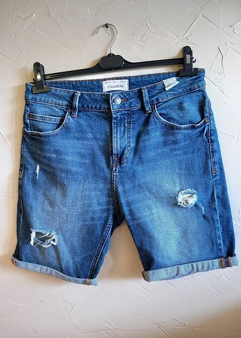 42 Beden Pull&Bear Mini Kot Şort