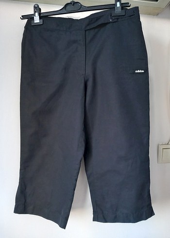 Adidas Siyah Rahat Kesim Kadın Denim Pantolon