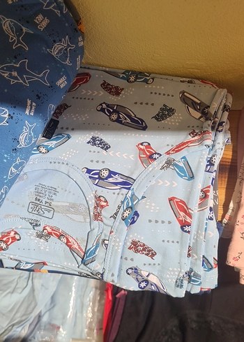 Çok Renkli Baskılı Gri Çocuk Atlet ADET FİYATIDIR TAM PENYEDİR - Görsel 4