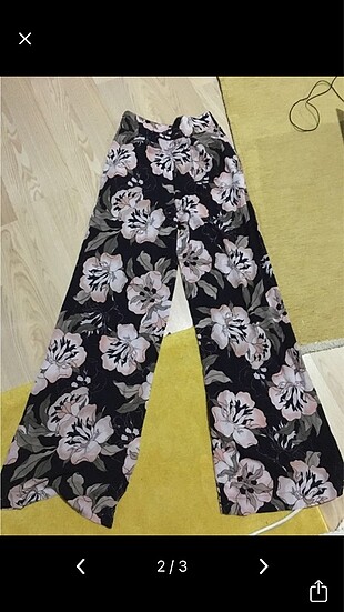 mango çiçekli pantolon