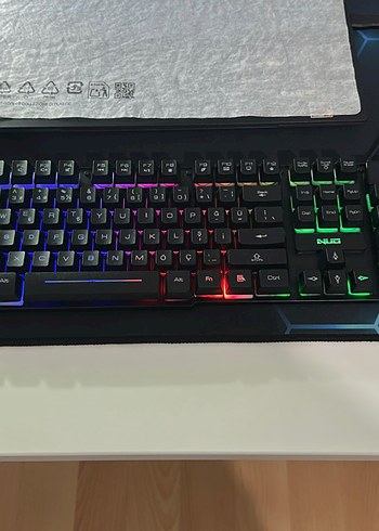 RGB Işıklı Çok Renkli Mekanik Klavye - Görsel 6