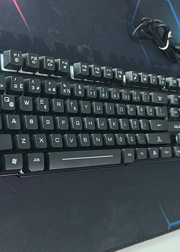 RGB Işıklı Çok Renkli Mekanik Klavye - Görsel 4