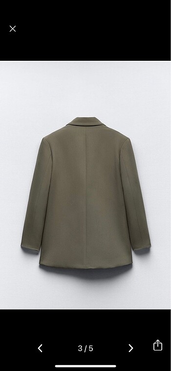 s Beden Zara Oversize Blazer
