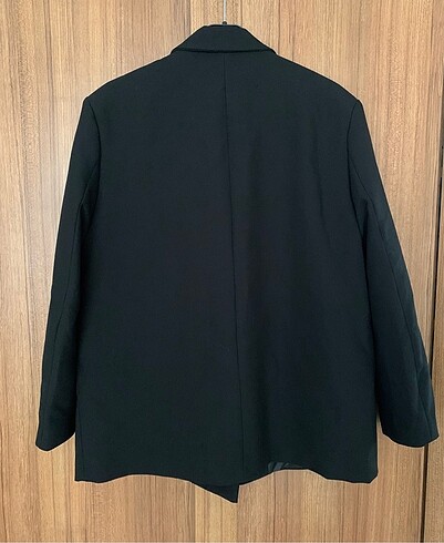 l Beden siyah Renk Zara Oversize Blazer