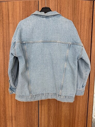 xs Beden mavi Renk Mango Oversize Kot Ceket