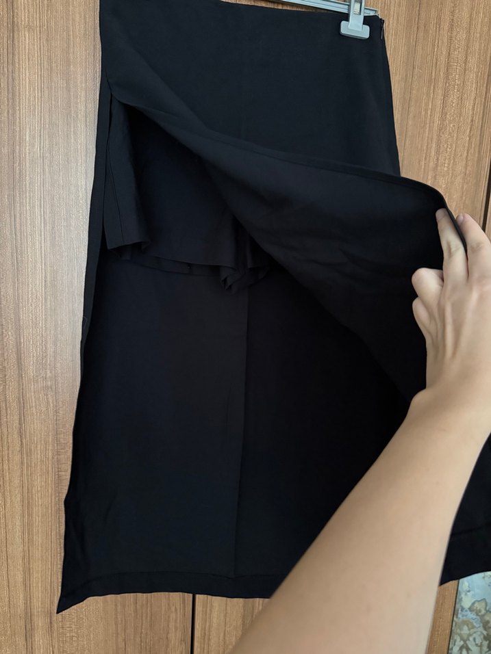 Zara Şortlu Uzun Etek - Görsel 2