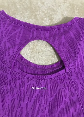 36 Beden mor Renk Adidas Mor Tişört