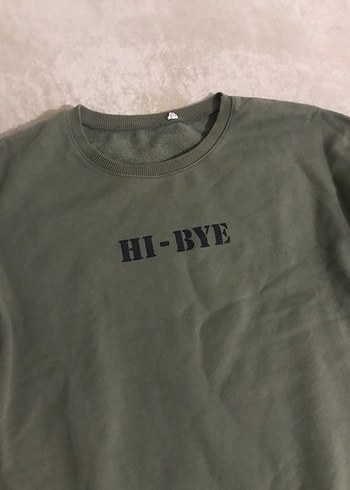 Diğer Gri Kadın Sweatshirt Uzun Kollu Salaş