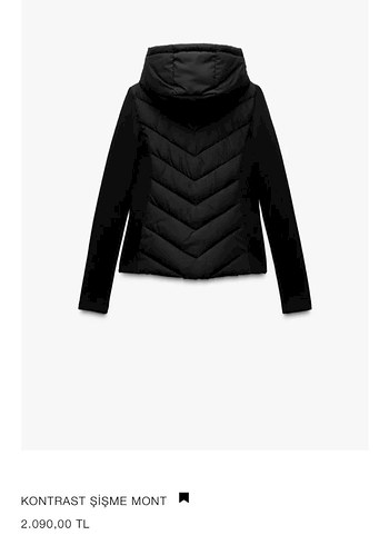 Zara Zara marka orijinal yeni sezon mont