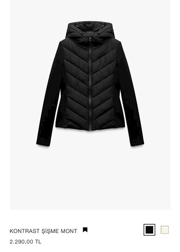 Zara marka orijinal yeni sezon mont