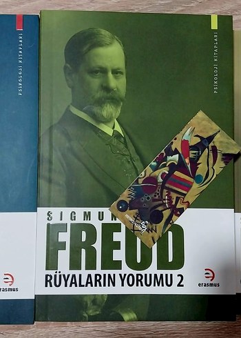 3 adet Sigmund Freud psikoloji kitap seti