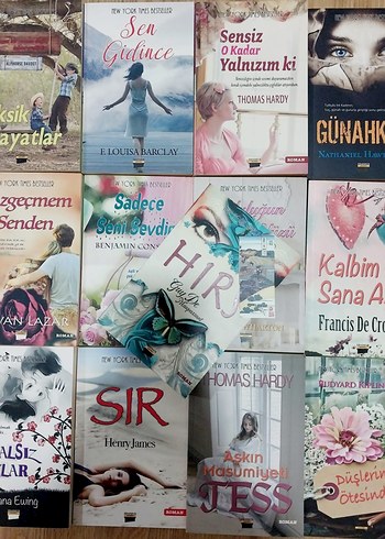 Çeşitli Yazarların Roman Koleksiyonu seç ve al