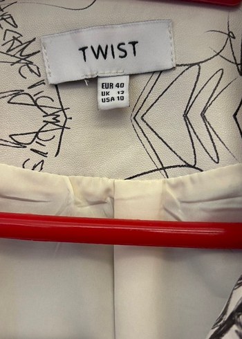 Twist L Beden Deri Ceket - Görsel 4