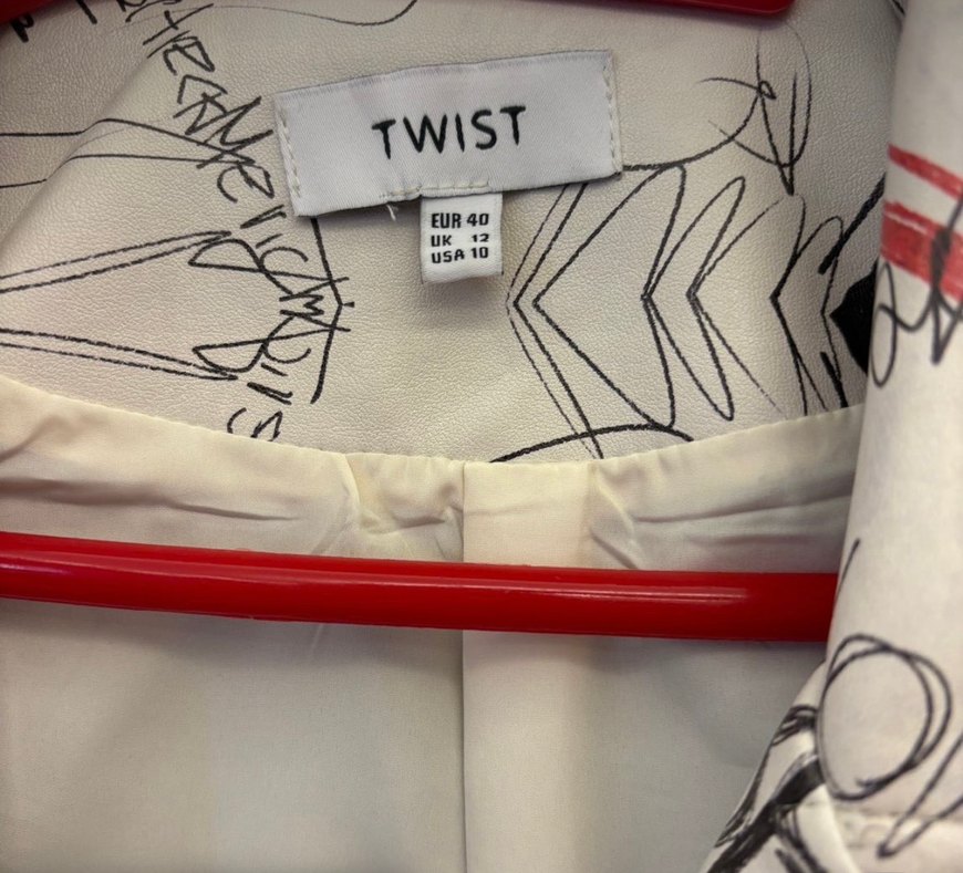 Twist L Beden Deri Ceket - Görsel 4