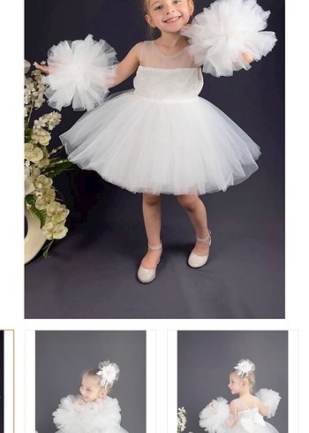 9-10 Yaş Kız Çocuk Elbise - Görsel 5