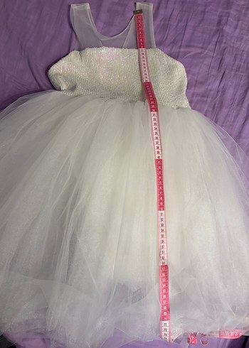 9-10 Yaş Kız Çocuk Elbise - Görsel 4