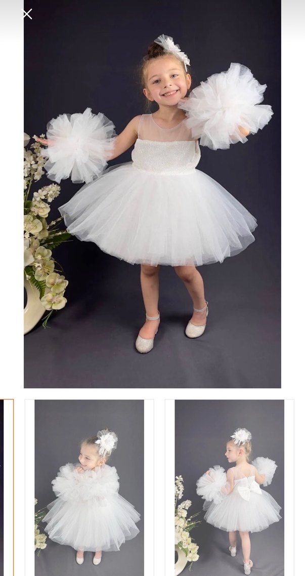 9-10 Yaş Kız Çocuk Elbise - Görsel 5