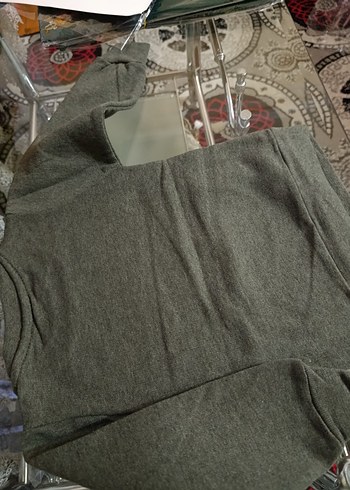 3 yaş Gri Baskılı Erkek çocuk Sweatshirt - Görsel 4