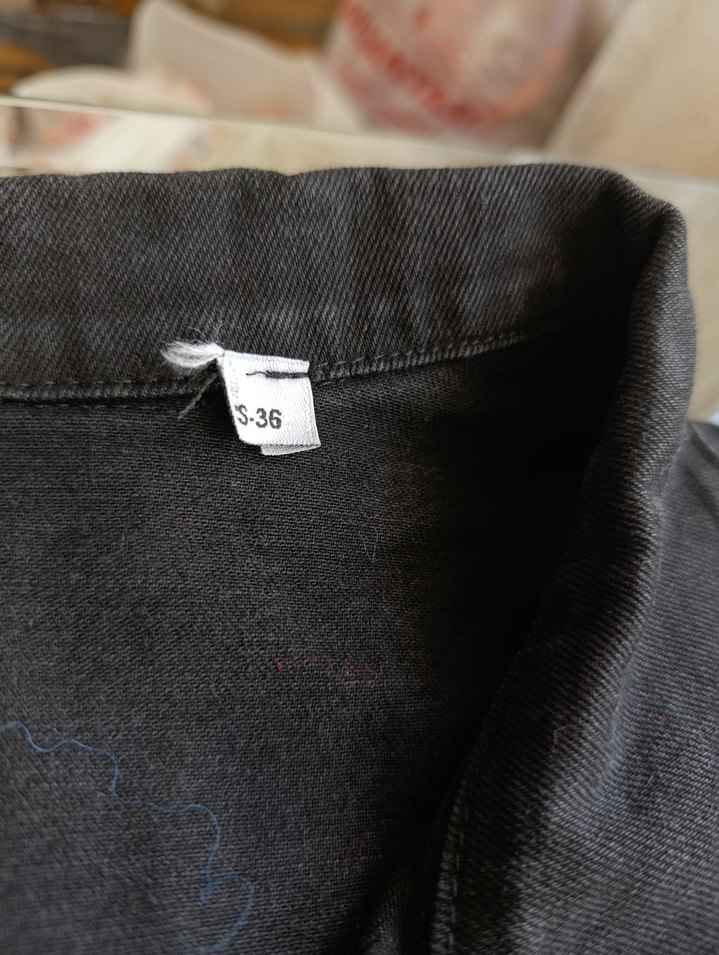 Siyah Uzun Kot Ceket elbise - Görsel 5