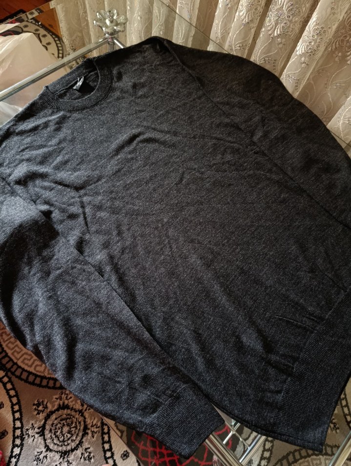 fullamoda - basic bisiklet yaka triko kazak - Görsel 4