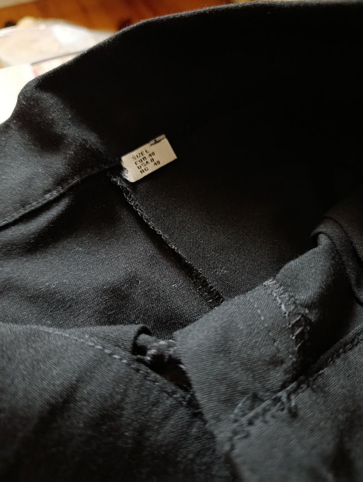 Cırt Cırtlı Fermuarlı Palazzo Kumaş Pantolon - Görsel 5