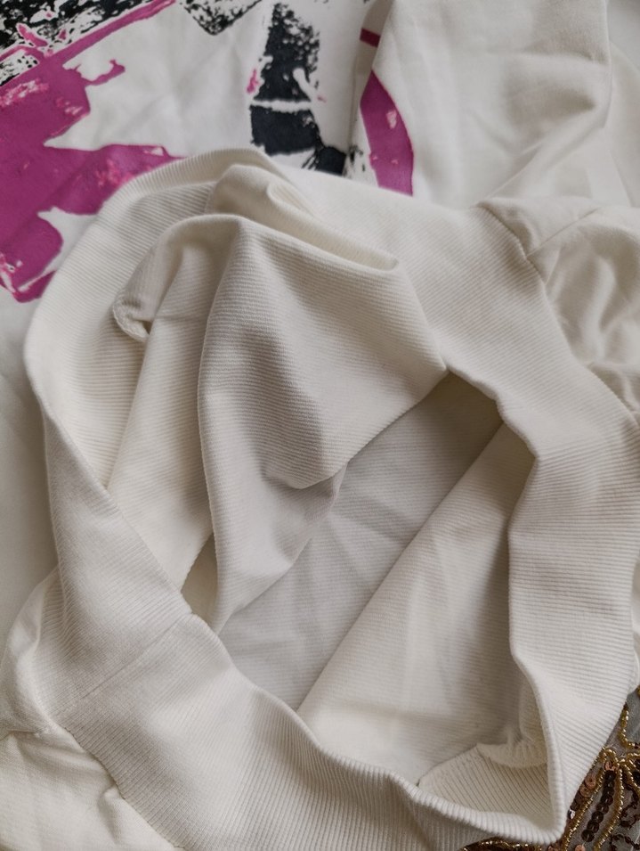 3XL - Off-white sweatshirt - Görsel 4