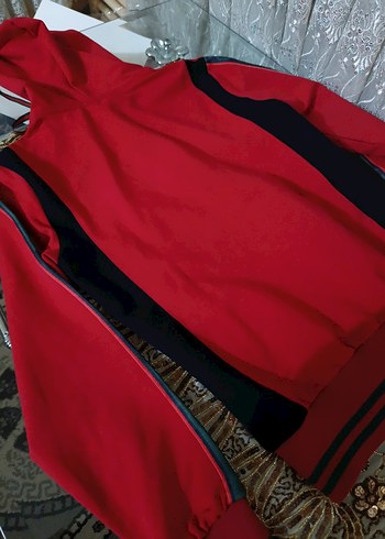 Gucci fermuarlı sweatshirt M beden - Görsel 2