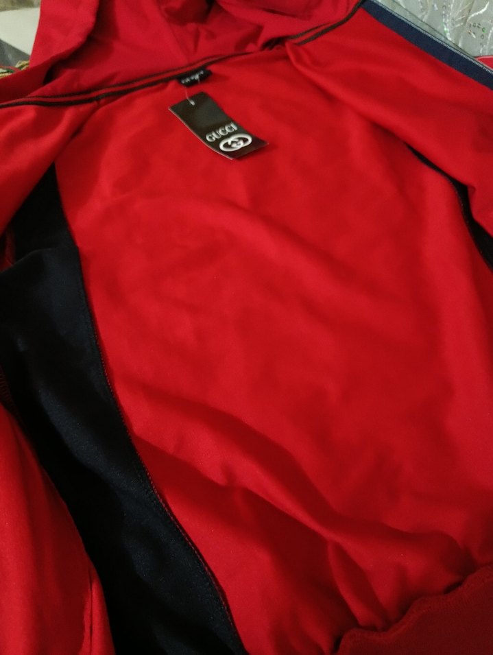 Gucci fermuarlı sweatshirt M beden - Görsel 5