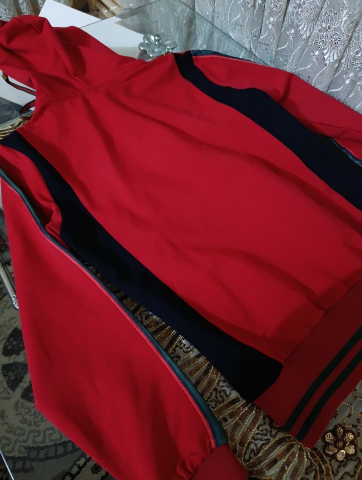 Gucci fermuarlı sweatshirt M beden - Görsel 2