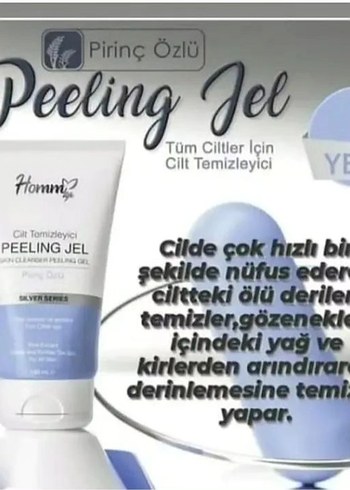 Pirinç Özlü Peeling Jel - Cilt Temizleyici