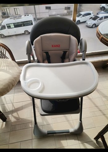 Kanz KANZ Gri Bebek Mama Sandalyesi