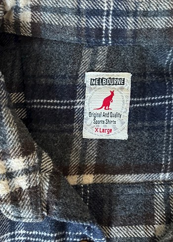 Gri Ekoseli Uzun Kollu Erkek Gömlek - Görsel 2