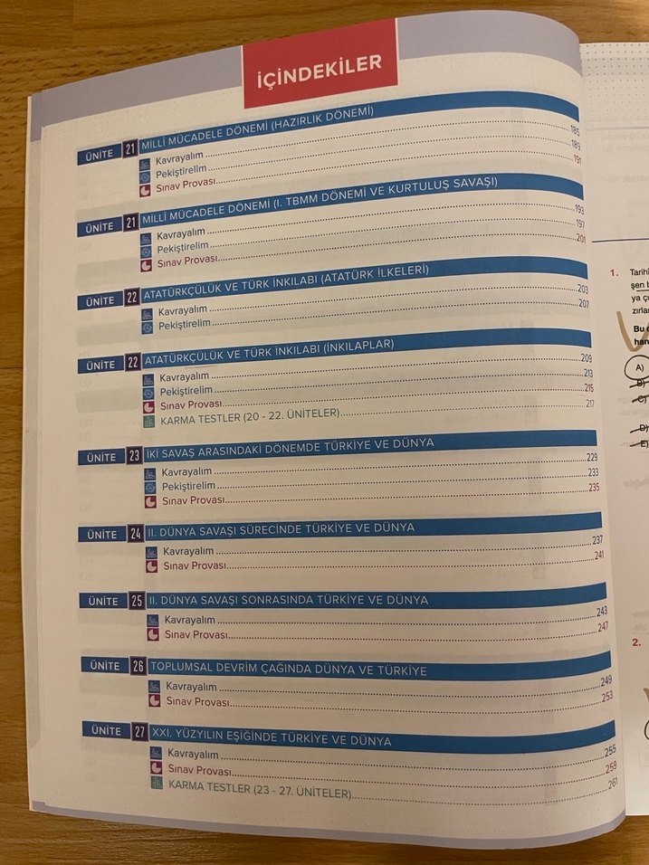 AYT IQ Tarih Soru Kitapçığı Paraf Yayınları - Görsel 4