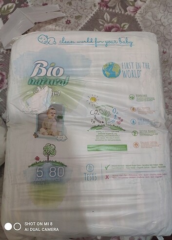 Sleepy 5 numara bio naturel bebek bezi 