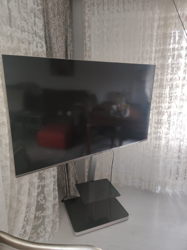 Gri Renkli Modern SONOROUS marka tv standı - Görsel 4