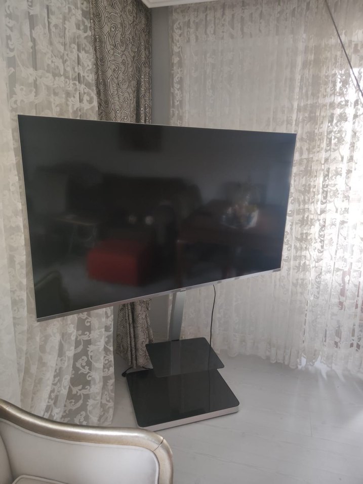 Gri Renkli Modern SONOROUS marka tv standı - Görsel 3