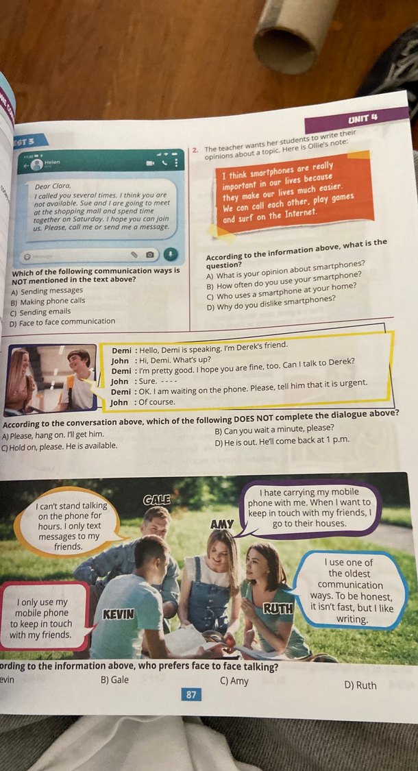 More and More 8 İngilizce Test Kitabı 2024-2025 - Görsel 4