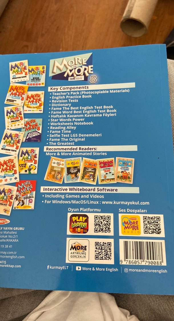 More and More 8 İngilizce Test Kitabı 2024-2025 - Görsel 2