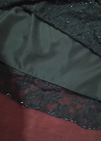 40 Beden siyah Renk Siyah Drapeli Uzun Abiye Elbise