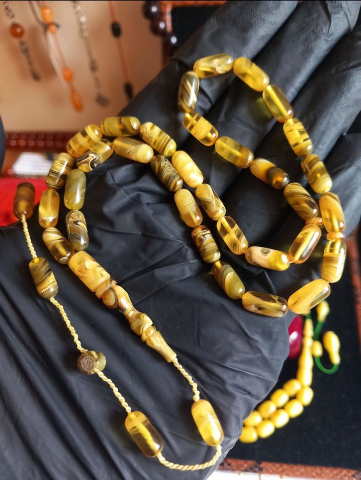 HALİL İBRAHİM DEMİRKOL USTA İŞİ SIKMA KEHRİBAR - Görsel 5