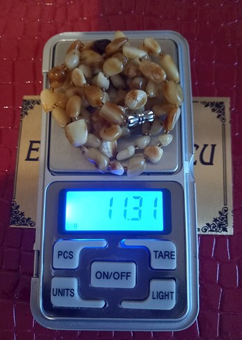 Rus KALİNİNGRAD MAT renk   kehribar yetişkin kolye bay bayan - Görsel 5