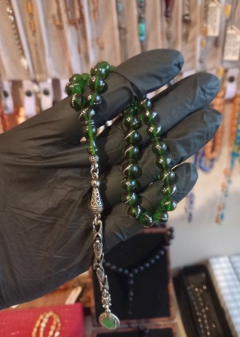 BİLEK BOY GÜMÜŞ ÇAKIMLI ATEŞİ KEHRİBAR - Görsel 3