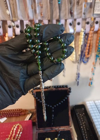 BİLEK BOY GÜMÜŞ ÇAKIMLI ATEŞİ KEHRİBAR - Görsel 5