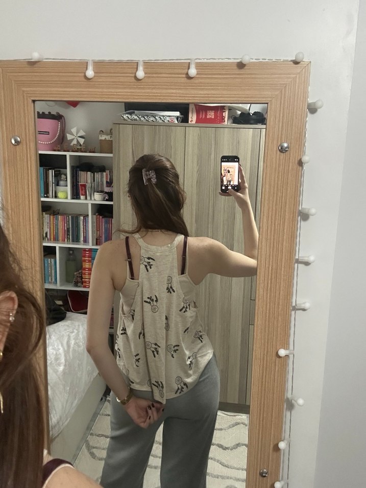 Desenli Askısız atlet - Görsel 2