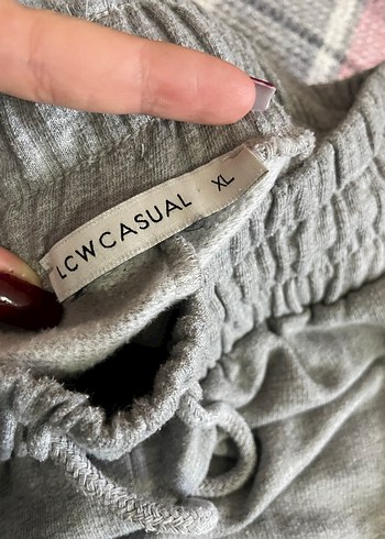 Gri Kadın Rahat Eşofman Altı - Görsel 3