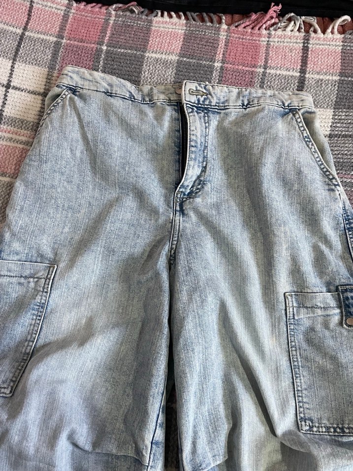 Gri Loose Fit Kadın Pantolon - Görsel 2