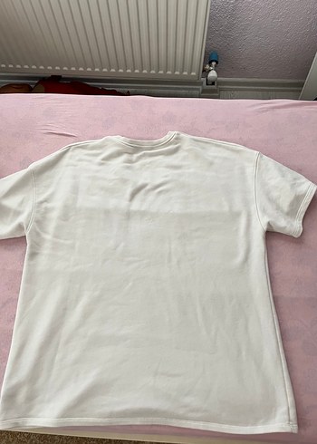Bershka Beyaz Baskılı BERSHKA Kadın Tişört