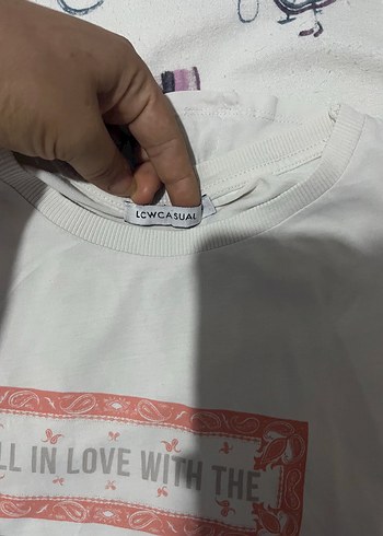 xl Beden Beyaz Kız Çocuk Baskılı Tişört