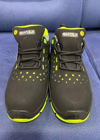 43 Beden Sarı Sneaker Erkek Spor iş Ayakkabı Velcro